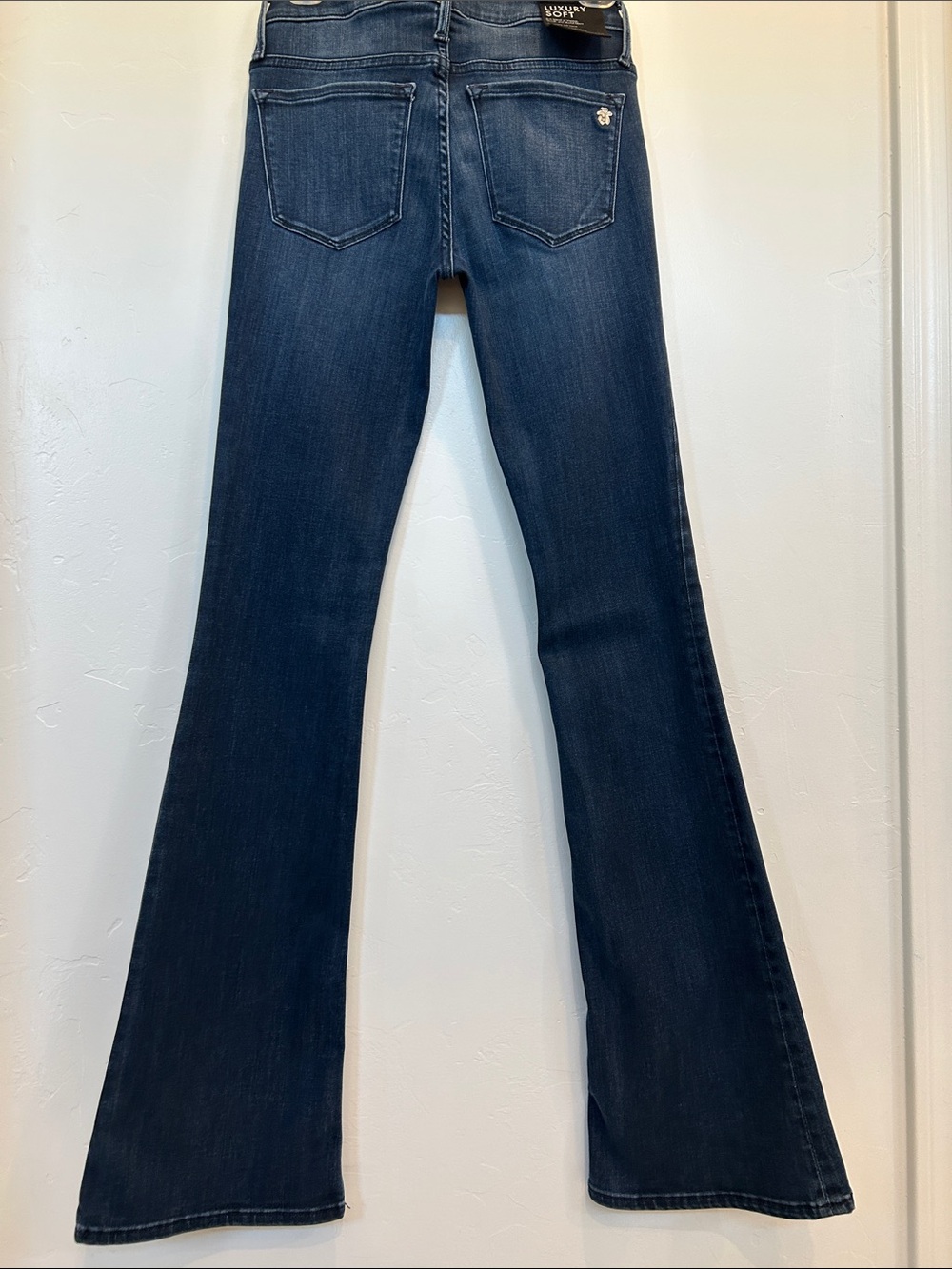 Black Orchid Dark Blue Flare Jeans